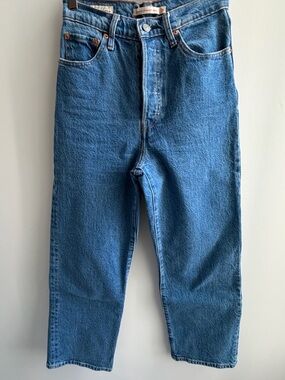 Levi's Ribcage Straight Ankle Jazz Pop